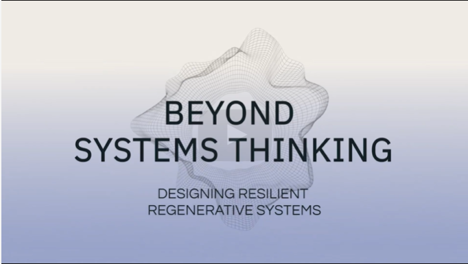 Beyond Systems Thinking cover